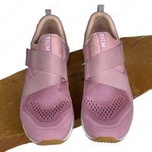 TIEM Slipstream Indoor Cycling Shoes Dusty Pink SPD Compatible No Cleats 10.5